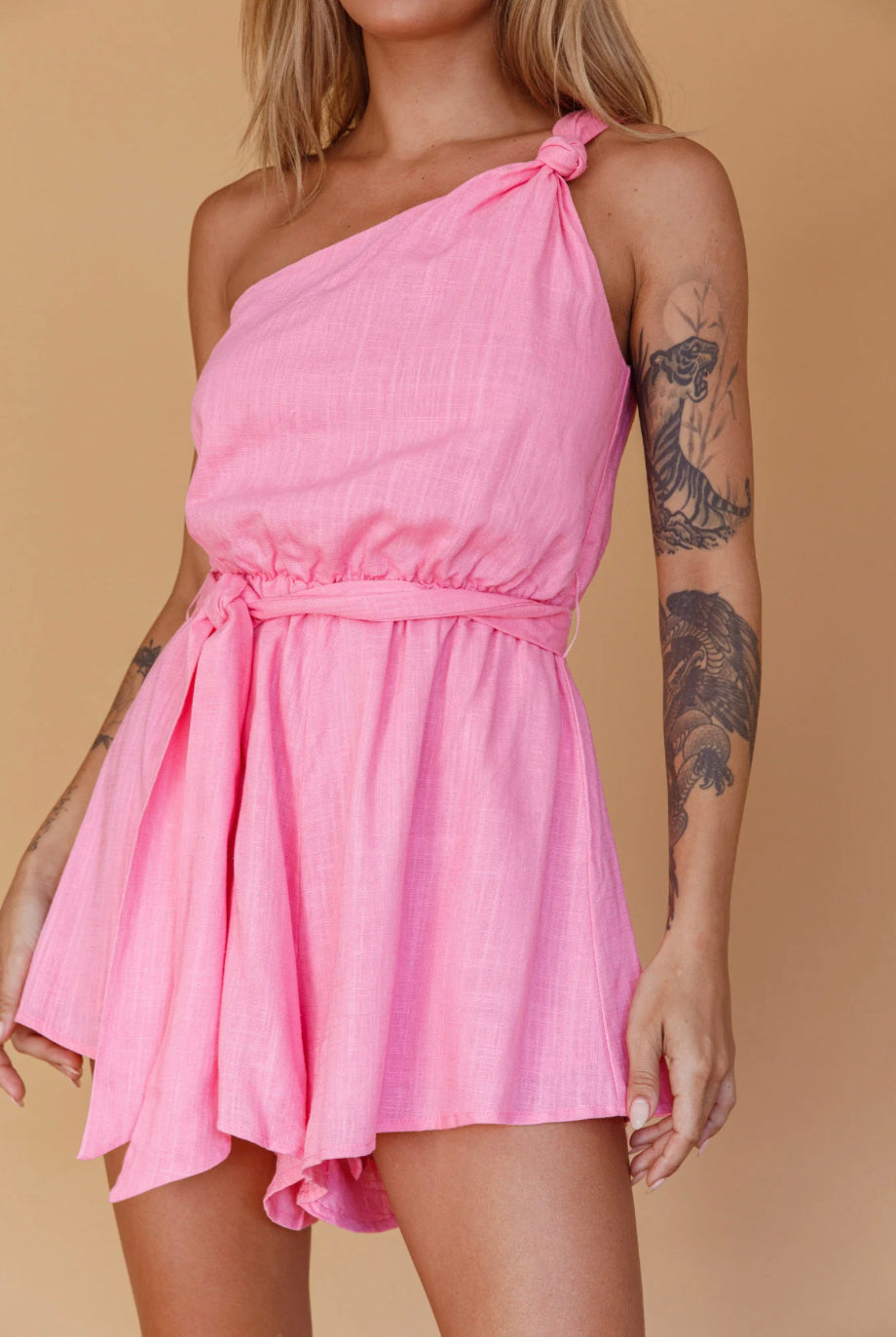 PRETTY PLAYSUIT -PINK