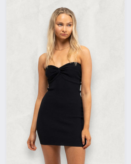 MYA MINI DRESS -BLACK