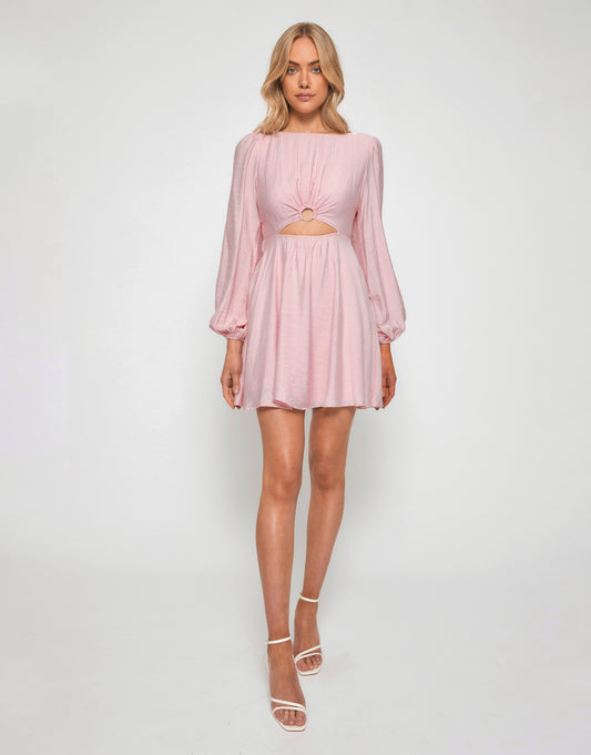 TAYLOR MINI DRESS -PINK